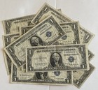 1935 G United States  1 One Dollar Silver Certificate Note Without Motto