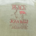 Vintage Grateful Dead Sweatshirt Mens Medium Peace Joan Baez Poster Crewneck 90s