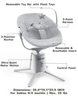 Electric  Baby Swing  Baby Swings For Infants With 3 Modes   5 Speeds