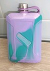 Brumate Liquor Canteen flasks 8 Oz  Neon Pink   Green Camo - New  open Box  