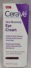 Cerave Skin Renewing Eye Cream New In Box  - 0 5 Oz