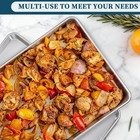 Full Size Commercial Quality Baking Sheet Pan  6pk Sheet  Natural