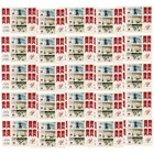 Wholesale Lot Of 25 - Canada Montreal Canadiens 3 X  3 Stamp Sheets -  225 Face