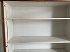 Vintage Two Piece Book Case With Glass Doors