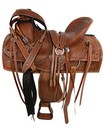 Cowgirl Western Saddle Horse Pleasure Ranch Trail Leather Tack Set 15 16 17 18