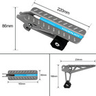 Car Door Step  Foldable Door Latch Hook Step Both Foot Stand Pedal Ladder Univer