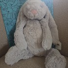 Jellycat Bashful Bunny 11  Cream White Plush Rabbit Floppy Ears Easter