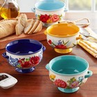 The Pioneer Woman Floral Medley 20-ounce Soup Bowls  4-pack