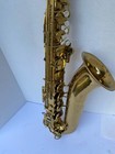 Vintage Silvertone Tenor Saxophone With Mouthpiece  Hard Case     Ready To Play     