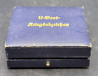Wwii 2 German Navy U-boat Badge Original Box Only Marked U-boot Kriegsabzeichen 