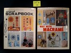 Lot 4 Vintage 1970s Macrame Pattern Books Wall Hangings Plant Hangers Diy Crafts