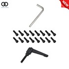 2pack Sbr16-2000mm Linear Slide Guide Rails With 4pack Sbr16uu Bearing Blocks