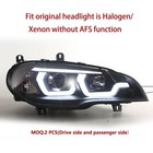 Bmw X5 E70 2007-2008 2009 2010 2011  Xenon  Upgrade Led Headlight  Without Afs