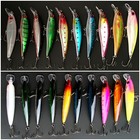 Lot 10pcs Kinds Of Fishing Lures Crankbaits Hooks Minnow Baits Tackle Saltwater