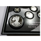 2016 Us Mint Silver Proof 8 Coin Set With American Eagle W Ogp  57875t