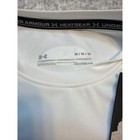Under Armour Heatgear Compression Long Sleeve Shirt White Mens M Nwt