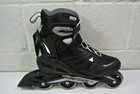 Rollerblade Zetrablade 80mm Performance Rollerblades Black Silver Mens Size 10 