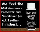 Love Your Leather 4oz Conditioner  Treatment  All Leather Items   Couches Sofa s