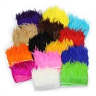 1 5 10meter 10-15cm 4-6inch Chicken Rooster Tail Feathers Trims Strip For Diy
