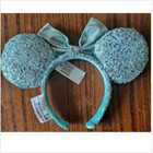 Disney Parks 2021 Minnie Ears Gift Girl Blue Frozen Arendelle Aqua Headband