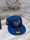 Fitted Baseball Cap 8 Blue Color