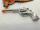 Vintage Hubley  smoky  Bull s Head Diecast Cap Gun With Holster