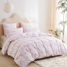 Floral Duvet Cover Queen Pink Bow Queen no Comforter  Pink Bowknot Jfs752