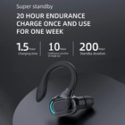 Bluetooth 5 2 Headset Wireless Earbuds Earphones Stereo Headphones Ear Hook Lot
