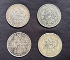 Lot Of Four 1921 Silver Morgan Dollars