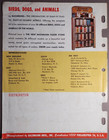 1961 Bachmann Plasticville Ho Gauge Model Train Building Dealer Catalog I B3-71