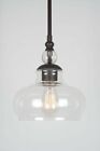 Kira Home Harlow 9  Glass Shade  Clear Replacement Glass  1 75  Fitter Size   