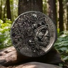 Hobo Nickel  Coins Hand Carved Original As Buffalo Medicine Man By J m Tarantula