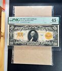 Fr  1187 1922  20 Gold Certificate Pmg 45 Epq - Xf