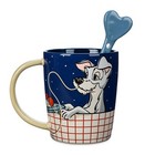 Disney Lady   The Tramp Mug With Spoon Set     70th Anniversary