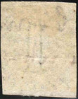 Chile Stamp 1862 Sc  11 1c Lem Yel    Christopher Columbus    London Print
