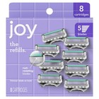 Joy Women s Razor Blade Refills 5-blade Replacement Cartridges 8 Count