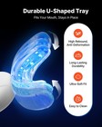 Teeth Whitening Kit Led Light Gel Syringe Tray Portable Dental Care