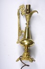 Brass Urn Table Light Lamp Vintage Antique