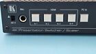 Kramer Vp-440x 18g 4k Hdr Presentation Switcher scaler With Hdbaset hdmi Outputs
