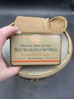 Vintage Boy Scouts Bsa Official First Aid Kit W  Case  bauer   Black