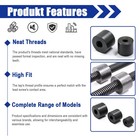 T10 To T60 Cylindrical Trapezoidal Nut Right-hand For Acme Lead Screw Thread Rod