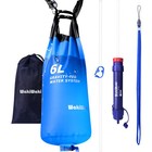 Water Filter Straw portable Water Purification Filtration System gravity-fed Bag