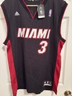 Nba Store Adidas Size Medium Replica Dwayne Wade Miami Heat Jersey 