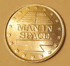 Gemini Xii Jim Lovell  Buzz Aldrin - Man In Space Coin