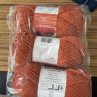 Bernat Softee Chunky Yarn Dark Pumpkin 3 5 Oz Acrylic Lot Of 3