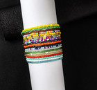 3-20 Pcs Handmade Bohemian Beach Beads Ankle Bracelet For Women Adjustable Ankle