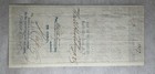 1874 Galveston Tx Bill Of Exchange  10 191 92 J S H Metcalf   Co