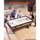 Uimoso 84-inch Air Hockey Table With Digital Scorer   Powerful Blower