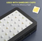 Aquarium Led Reef Light 300w Full Spectrum For 36 -48  Saltwater Fish Coral Tank