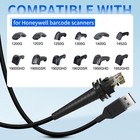 2m New Datalogic Cab-550 2m Type A Usb To Rj45 Straight Barcode Scanner Cable